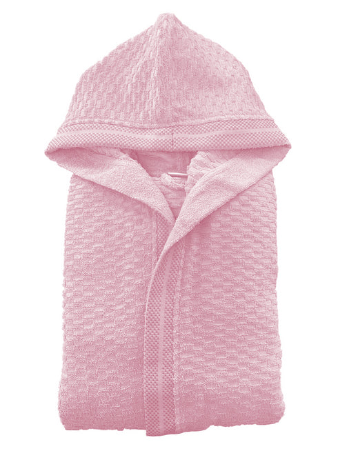 ACCAPPATOIO UNISEX MORBIDA SPUGNA CON CAPPUCCIO - BRICKS